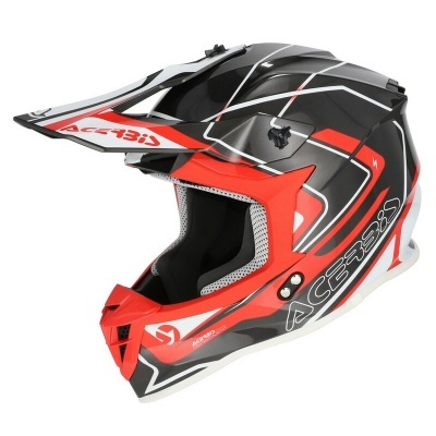 Capacete Acerbis Linear 22-06 Vermelho