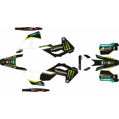 Kit Autocolantes Completo  Husqvarna TE/FE 24-25 Monster