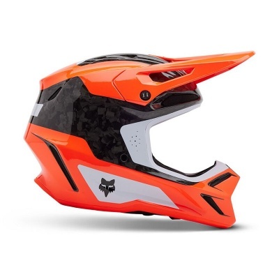 Capacete Fox V3 RS Infinite Laranja