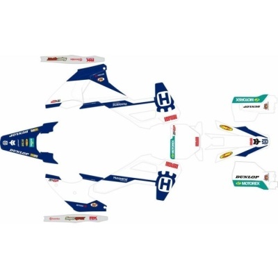 Kit Autocolantes Completo Rockstar Husqvarna TC/FC 25-.. Factory