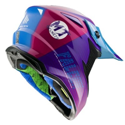 Capacete MT Falcon System Rosa
