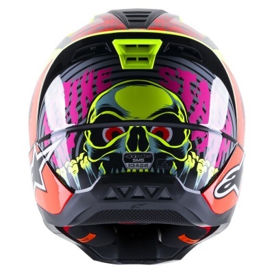 Capacete Alpinestars S-M5 Action Solar Flare