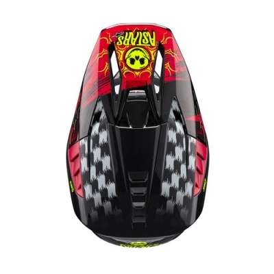 Capacete Alpinestars S-M5 Rash Vermelho