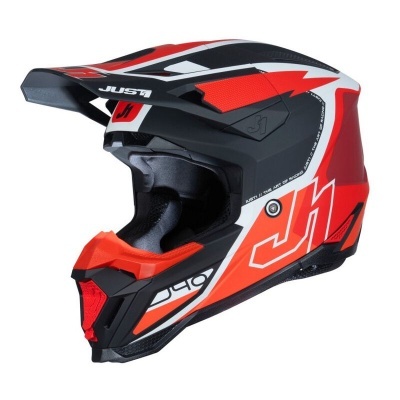 Capacete Just1 J-40 Flash Vermelho