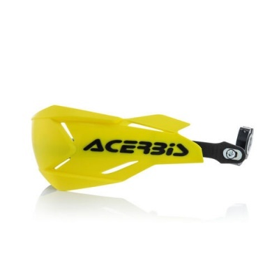 Protetor de mão amarelo Acerbis para motocicleta