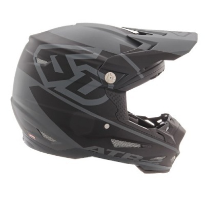 CAPACETE 6D ATR-2 Core Preto Cinza