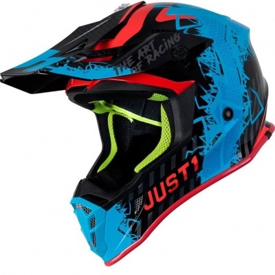 Capacete JUST1 J38 Mask azul