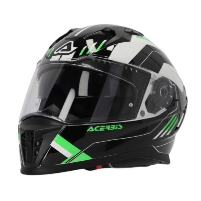 Capacete Acerbis X-WAY   Preto Verde
