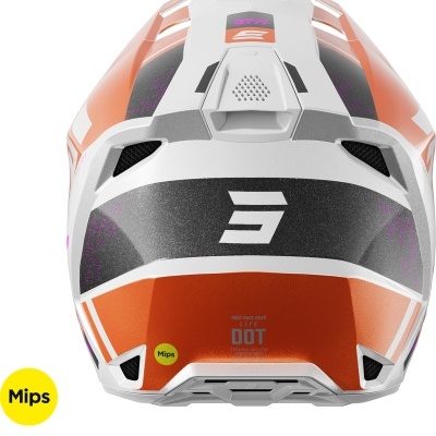 Capacete Shot Lite Ultra  Laranja Pérola