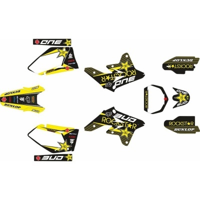 Kit Autocolantes Completo Suzuki RMZ 250 07-09 BUD