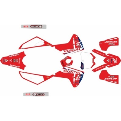 Kit Autocolantes Kit Honda CRF 450 R 24-.. Factory