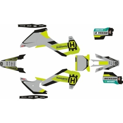 Kit Autocolantes Completo Rockstar Husqvarna TC/FC 25-..