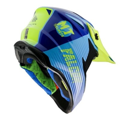 Capacete MT Falcon System Azul