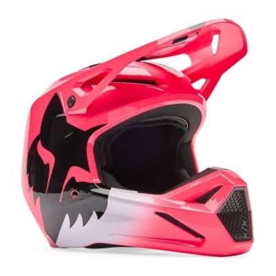 Capacete FOX V1 Shield Rosa