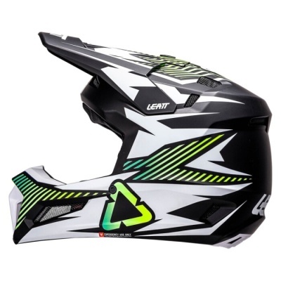 Capacete Leatt 3.5 com oculos Verde