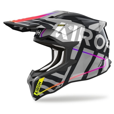 Capacete Airoh Strycker Brave Cinzento