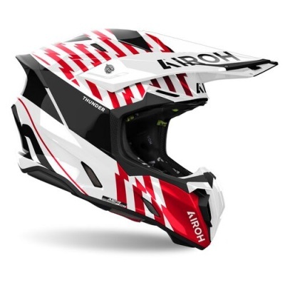 Capacete AIROH Twist 3 Thunder Vermelho