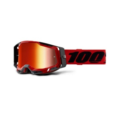 Oculos 100% Racecraft 2 Lente Espelhada Vermelho