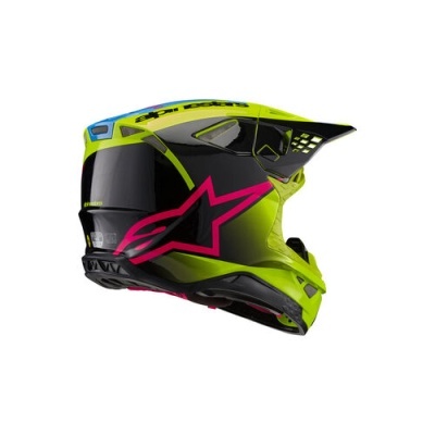 Capacete Alpinestars Supertech M10 Unite amarelo