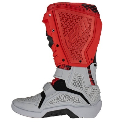 Botas Leatt 5.5 Flexlock Enduro Vermelho Cinza