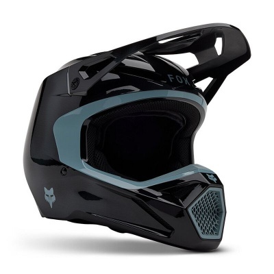 Capacete Fox V1 Taunt Preto