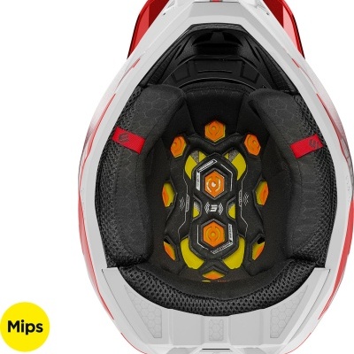 Capacete Shot Lite Ultra  vermelho Pérola