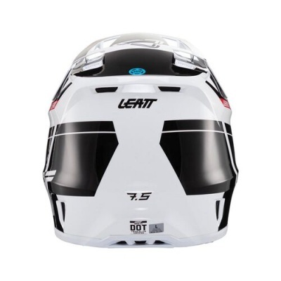Capacete Leatt 7.5 V24 Com Oculos Preto/Branco