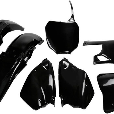 Kit de Plásticos Yamaha YZ 125 / 250 2000-2001  5pcs Preto RACEPRO
