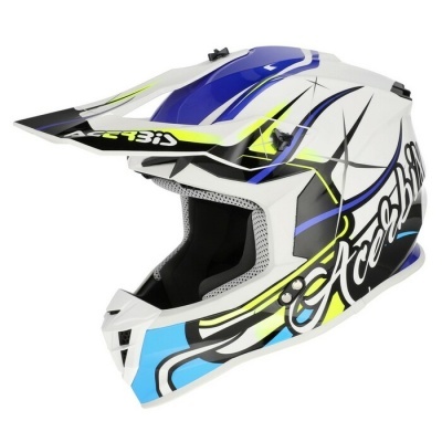 Capacete Acerbis Linear 22-06  Azul Branco