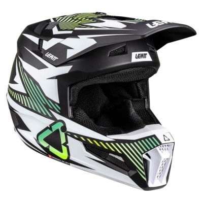 Capacete Leatt 3.5 com oculos Verde