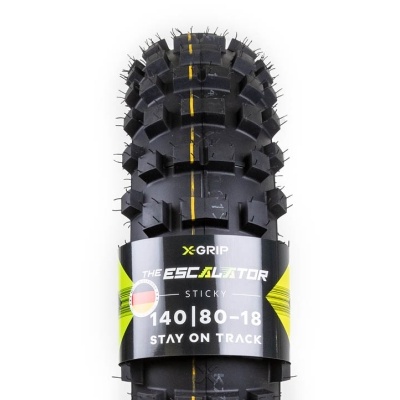 X-GRIP THE ESCALATOR STICKY 140/80-18 Super Soft