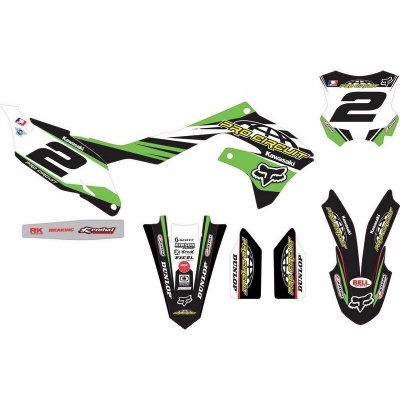 Kit Autocolantes Completo Kawasaki KX 450 19-.. Pro Circuit