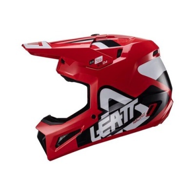 Capacete Leatt 3.5 V24 Com Oculos Vermelho