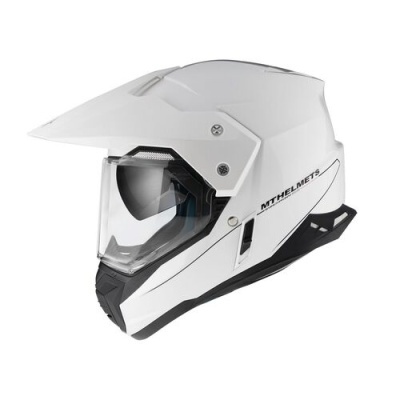 Capacete MT Synchrony Duosport SV Solid Branco