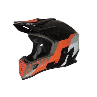 Capacete JUST1 J38 Korner Laranja Preto