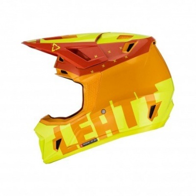 Capacete Leatt 7.5 2023 Citrus Com Oculos