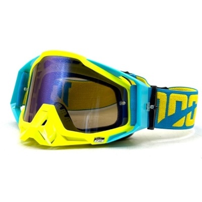 Oculos Madix 100 azul amarelo