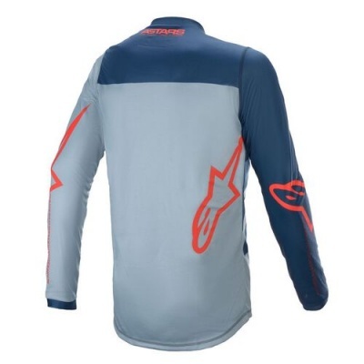 Camisola Alpinestars Racer Braap Azul/Vermelho