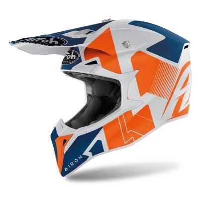 Capacete AIROH WRAAP RAZE 2022 Laranja mate