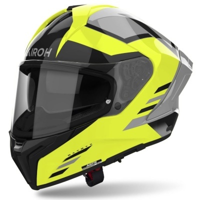 Capacete AIROH MATRYX  THRON Amarelo Gloss