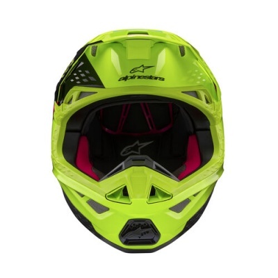 Capacete Alpinestars Supertech M10 Unite amarelo
