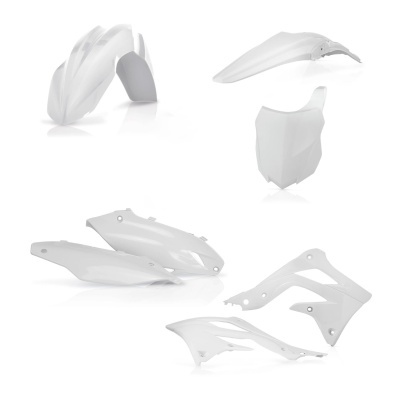 Plásticos RACEPRO Kawasaki KX 450F 2013-15 branco