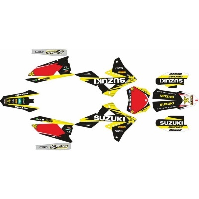 Kit Autocolantes Completo Suzuki RMZ 250 19-.. RMZ 450 18-.. Rockstar