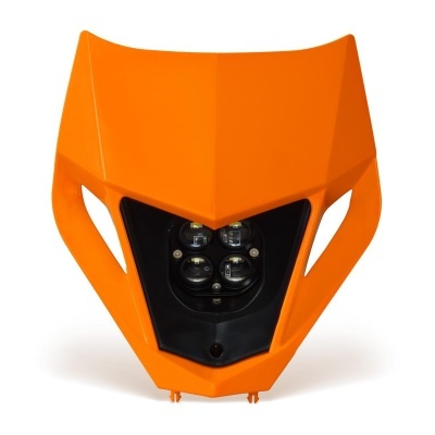 Farol dianteiro RockLED Laranja