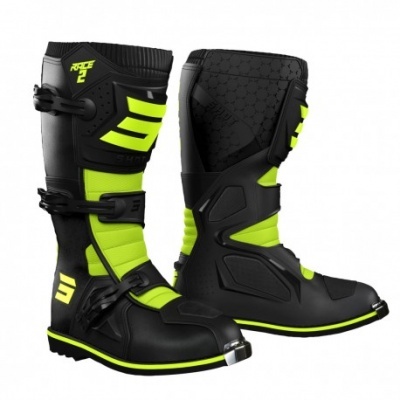 BOTAS SHOT RACE 2 Preto / Amarelo