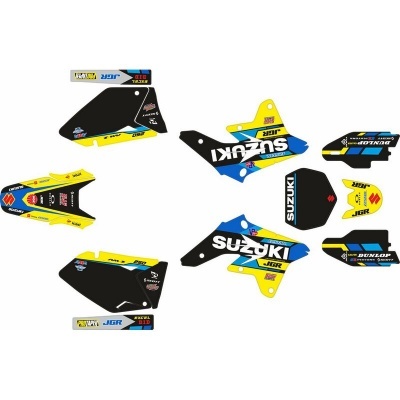 Kit Autocolantes Completo Suzuki RMZ 250 04-06 JGR Team