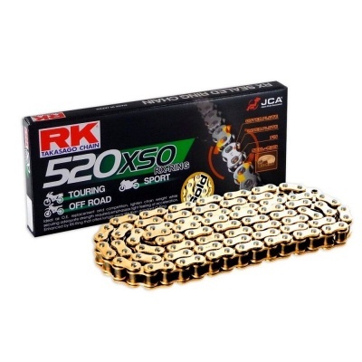 Corrente RK GB 520 XSO O´ring Reinforced 120 Links