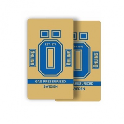 Autocolantes Suspensão Ohlins Azul