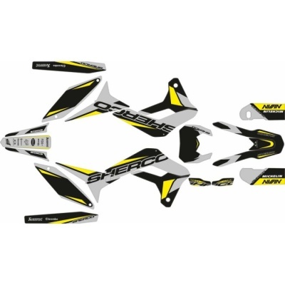 Kit Autocolantes Sherco SE/SE-F 19-23 kit F