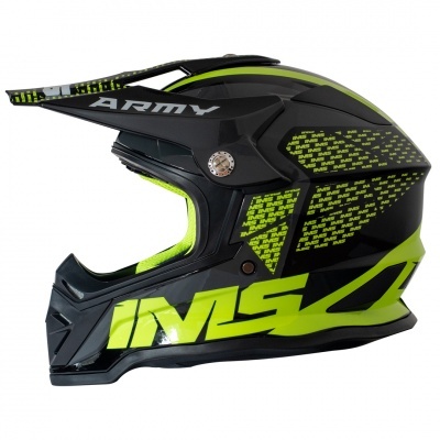 CAPACETE IMS ARMY 22 Preto Neon